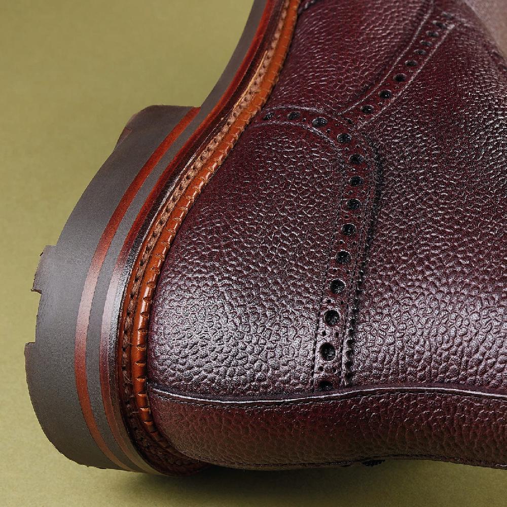 Crockett & Jones Islay Oxblood Zug Grain