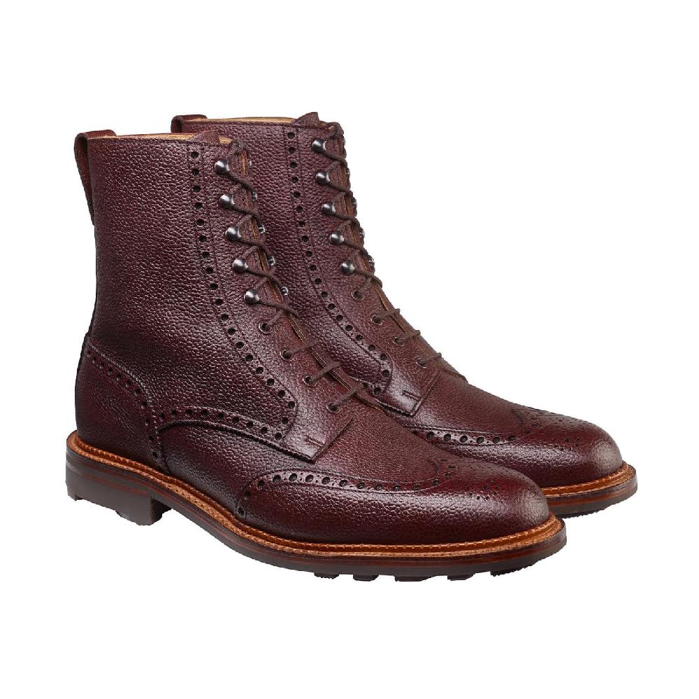 crockett & jones Islay Oxblood Zug Grain