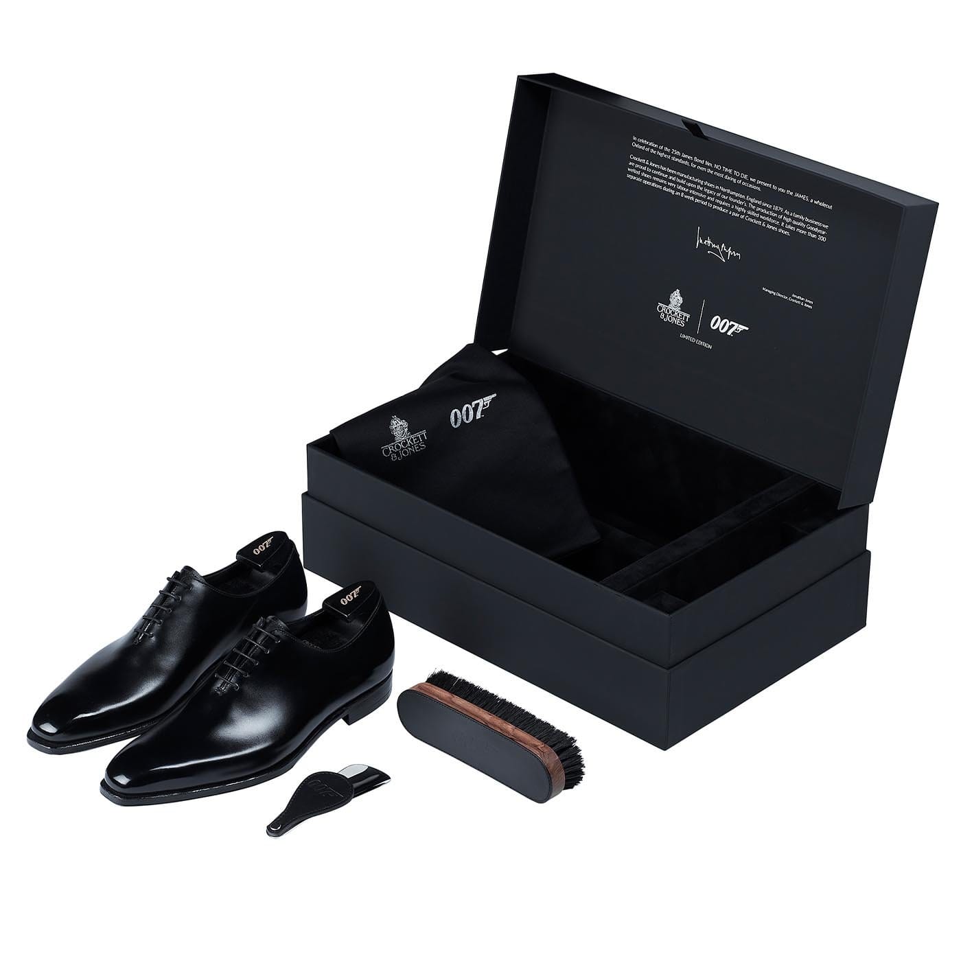 Crockett & Jones James Black Calf
