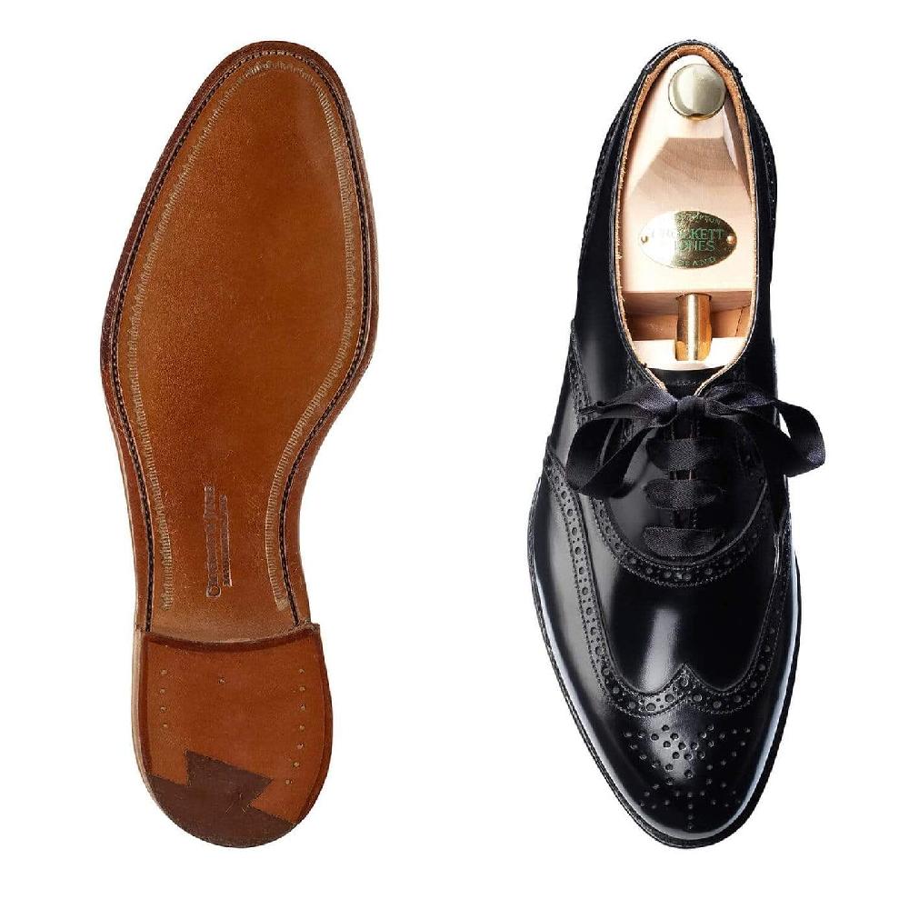 Crockett & Jones Jenny Black Boned Calf