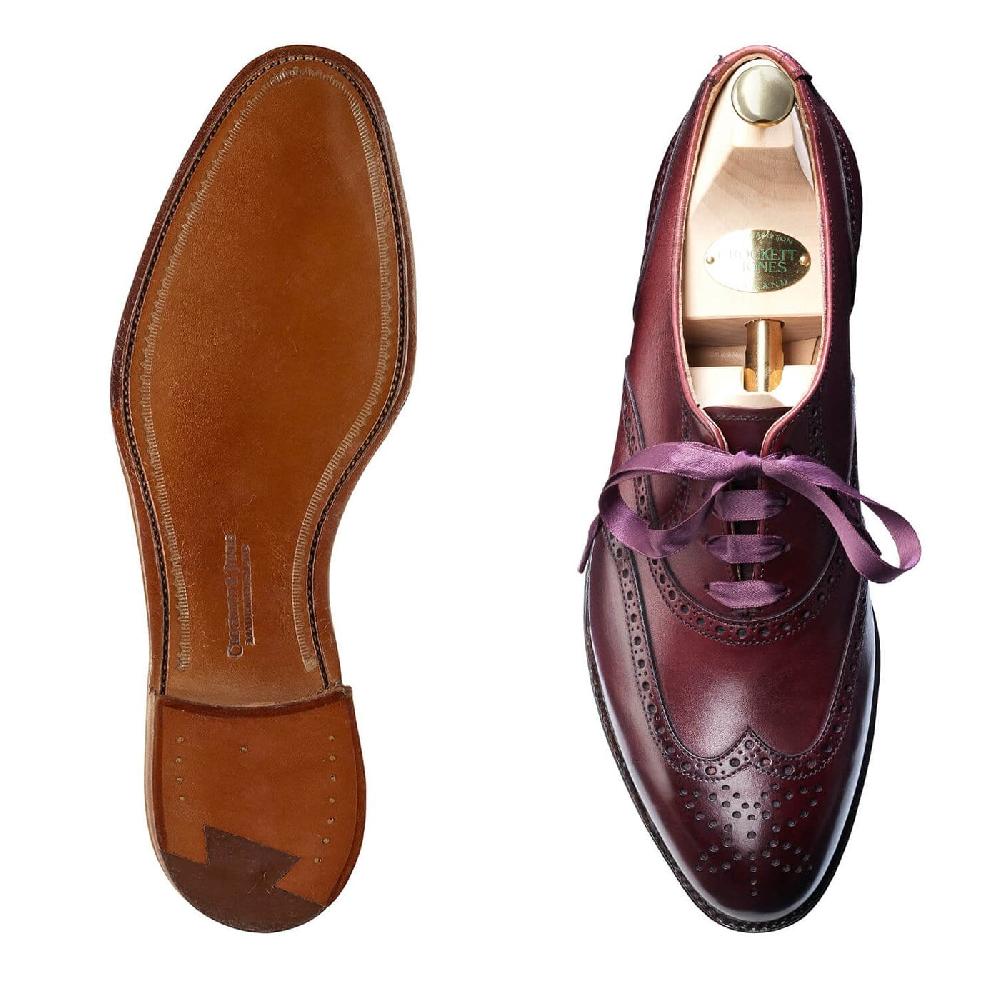 Crockett & Jones Jenny Burgundy Burnished Calf