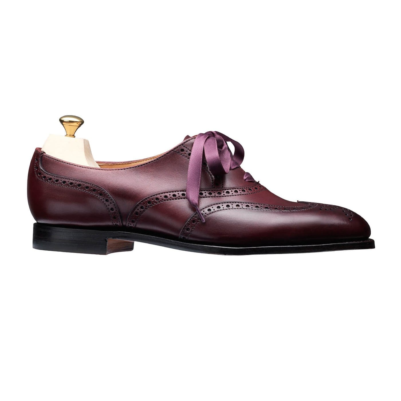 Crockett & Jones Jenny Burgundy Burnished Calf