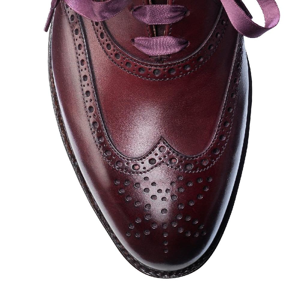 Crockett & Jones Jenny Burgundy Burnished Calf