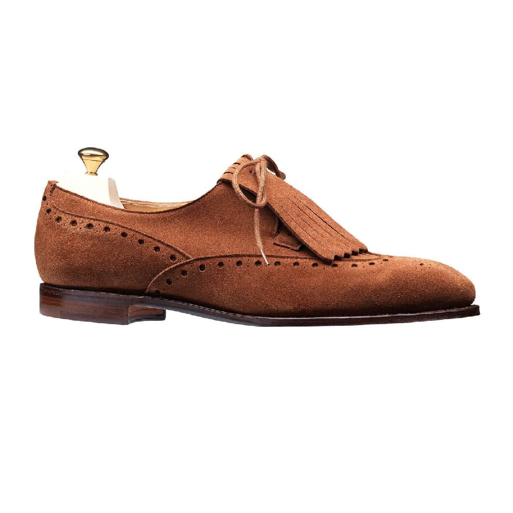 Crockett & Jones Jessica Polo Brown Calf Suede