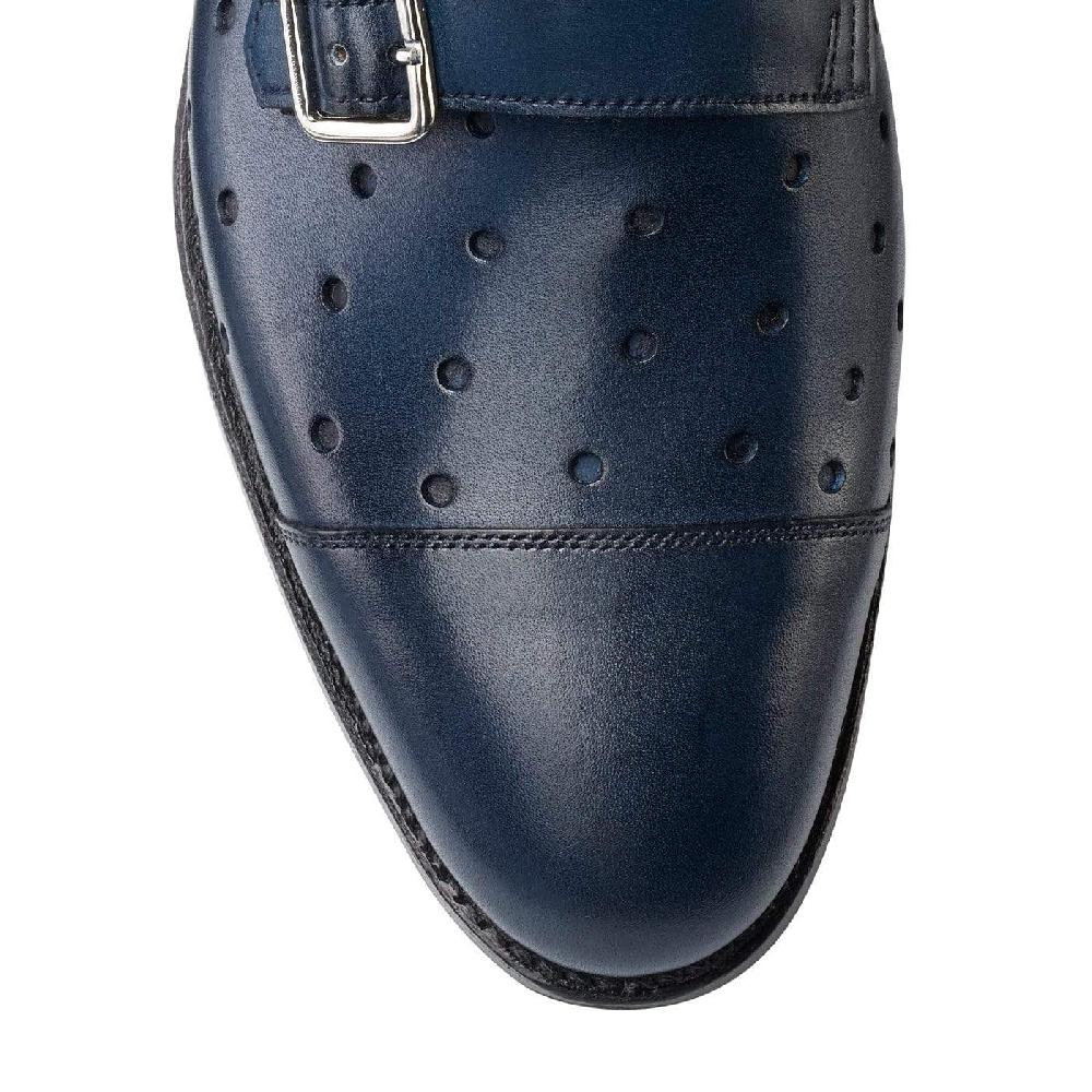 Crockett & Jones Joanna 2 Blue Burnished Calf