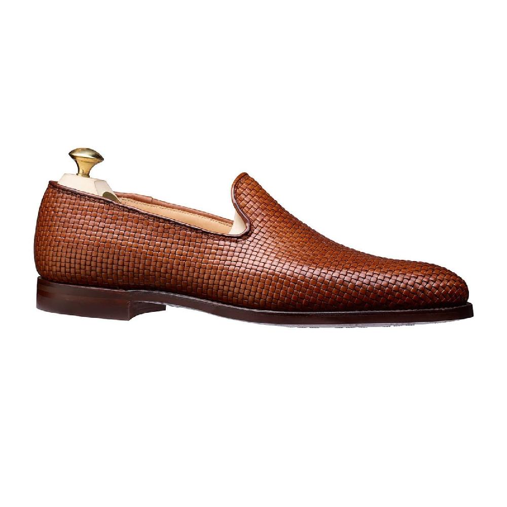 Crockett & Jones Kensington Tan Woven Calf