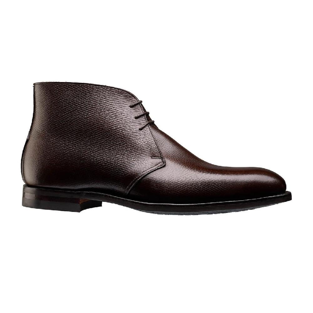 Crockett & Jones Kew Dark Brown Willow Grain