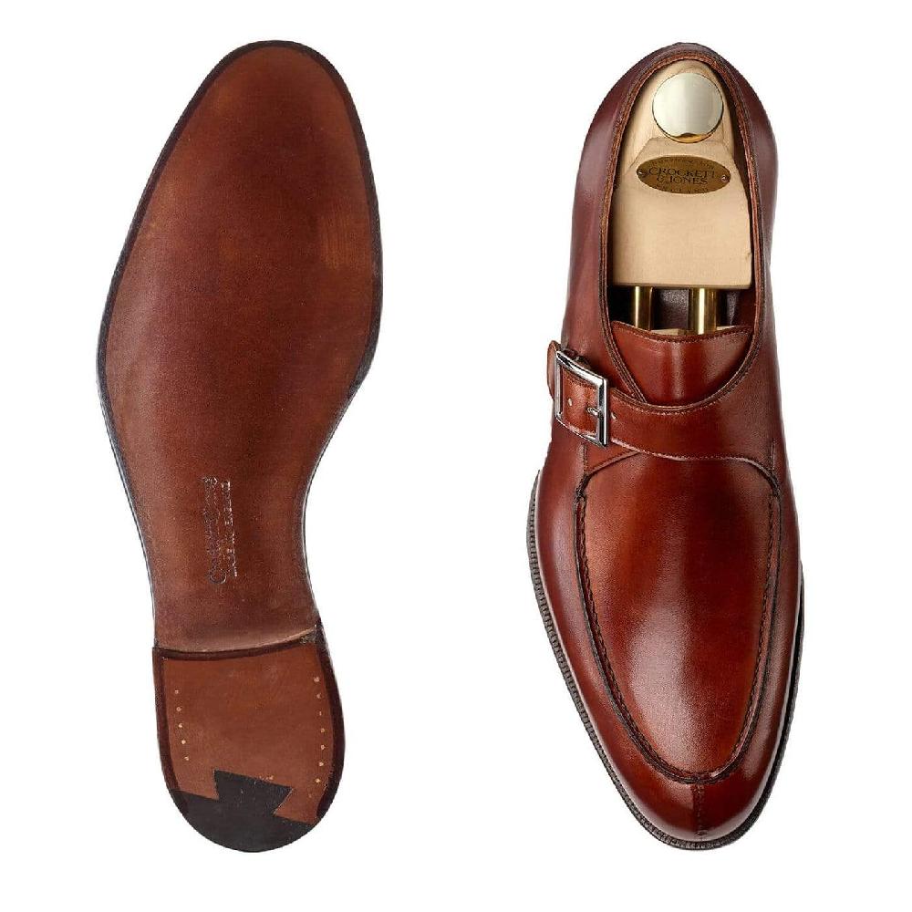 Crockett & Jones Lawrence 2 Chestnut Antique Calf