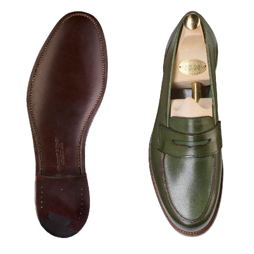 Crockett & Jones Lilou Green Calf