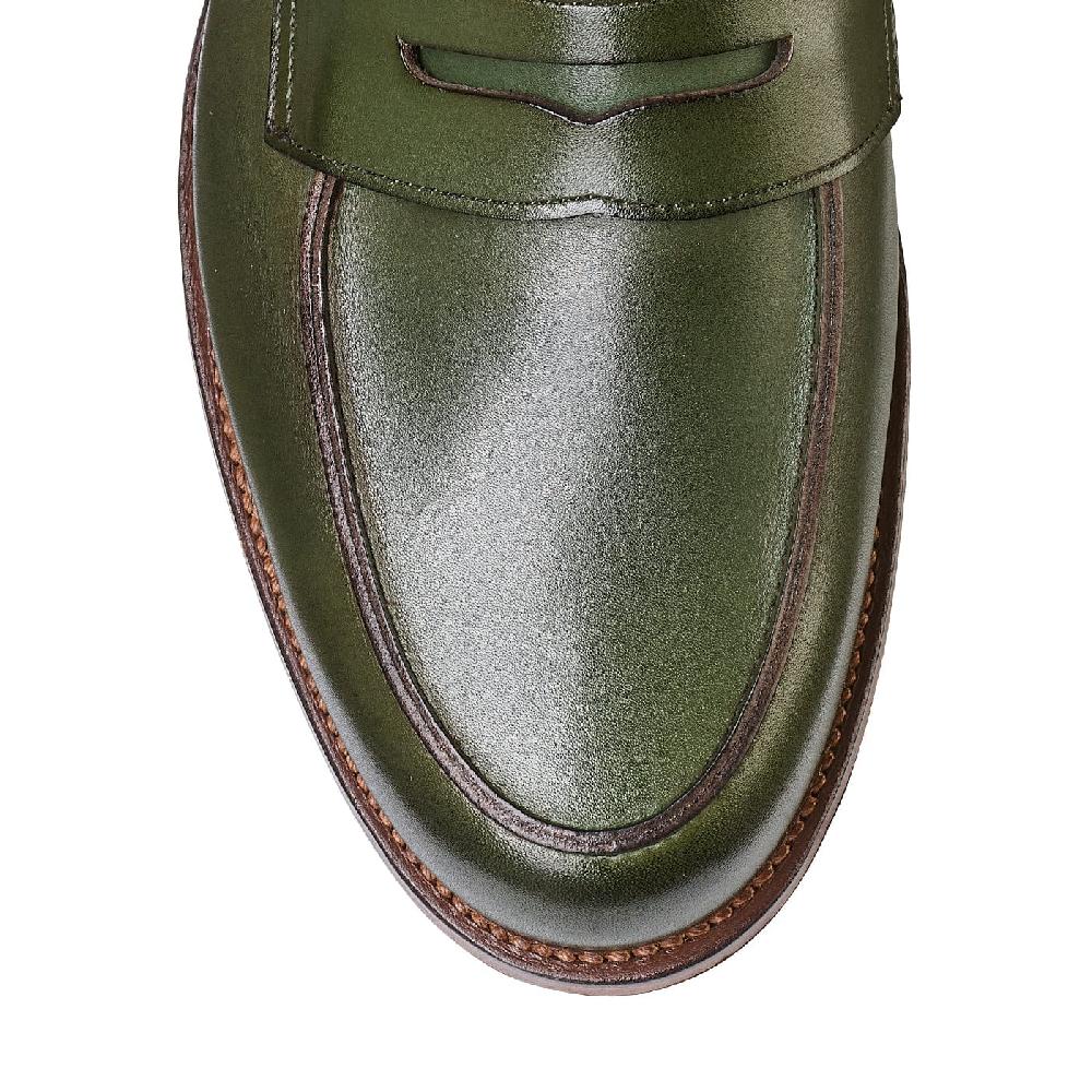 Crockett & Jones Lilou Green Calf