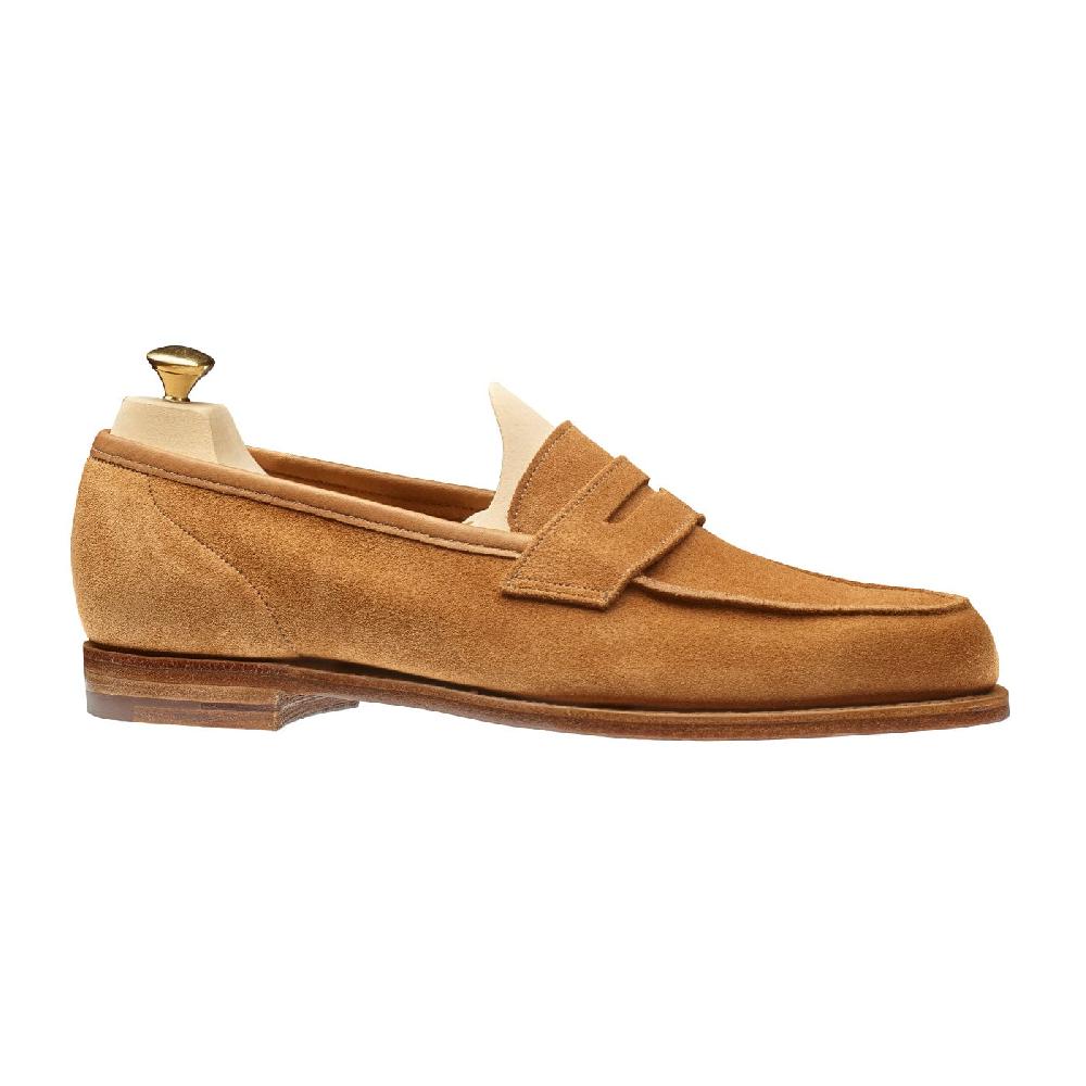Crockett & Jones Lilou Tan Calf Suede