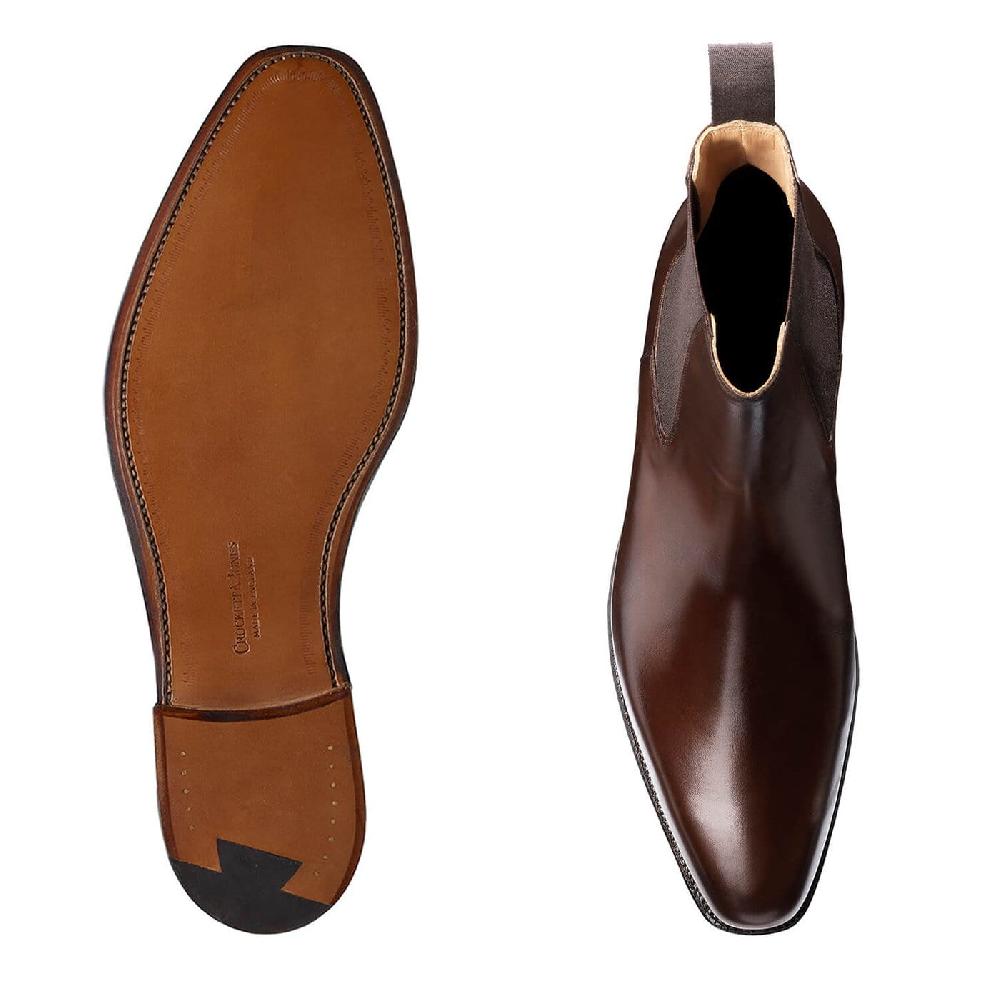 Crockett & Jones Lingfield Dark Brown Burnished Calf