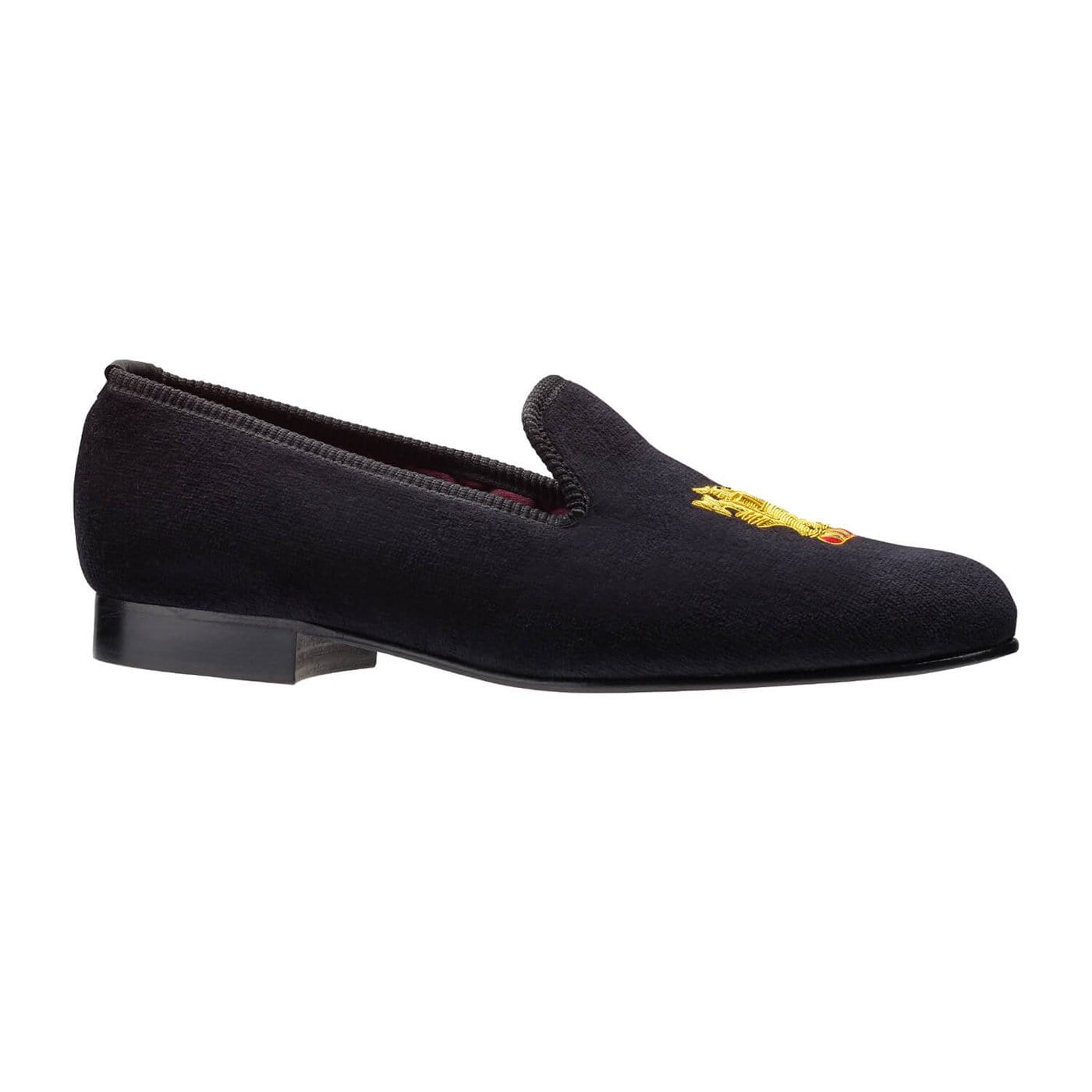 Crockett & Jones Lion Rampant Black Velvet