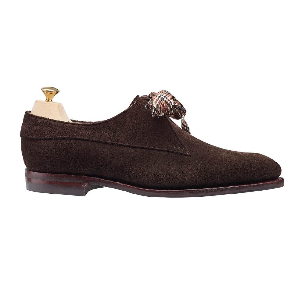 Crockett & Jones Lisa Dark Brown Suede