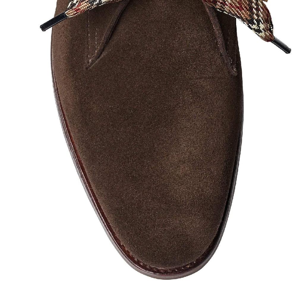 Crockett & Jones Lisa Dark Brown Suede