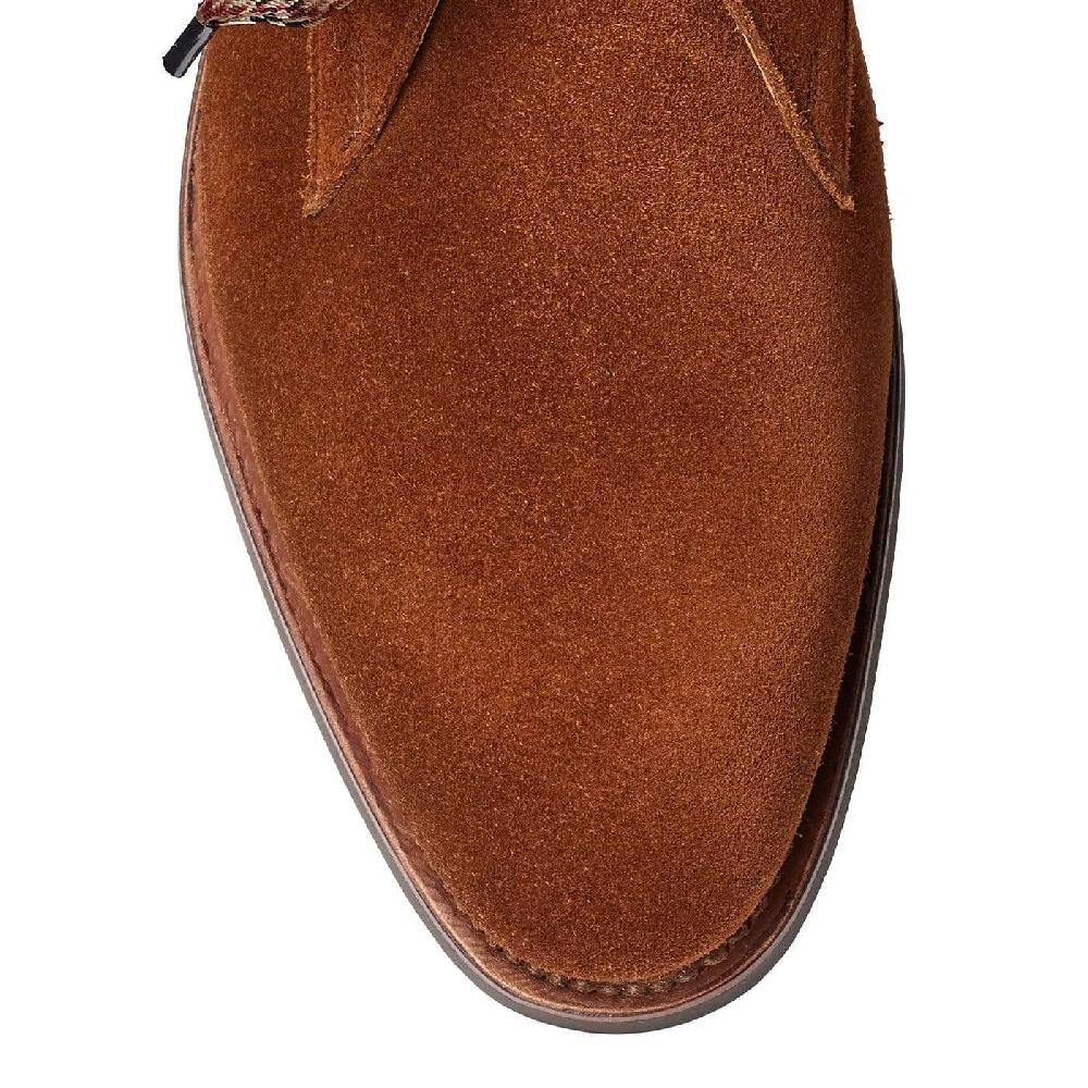 Crockett & Jones Lisa Polo Brown Calf Suede