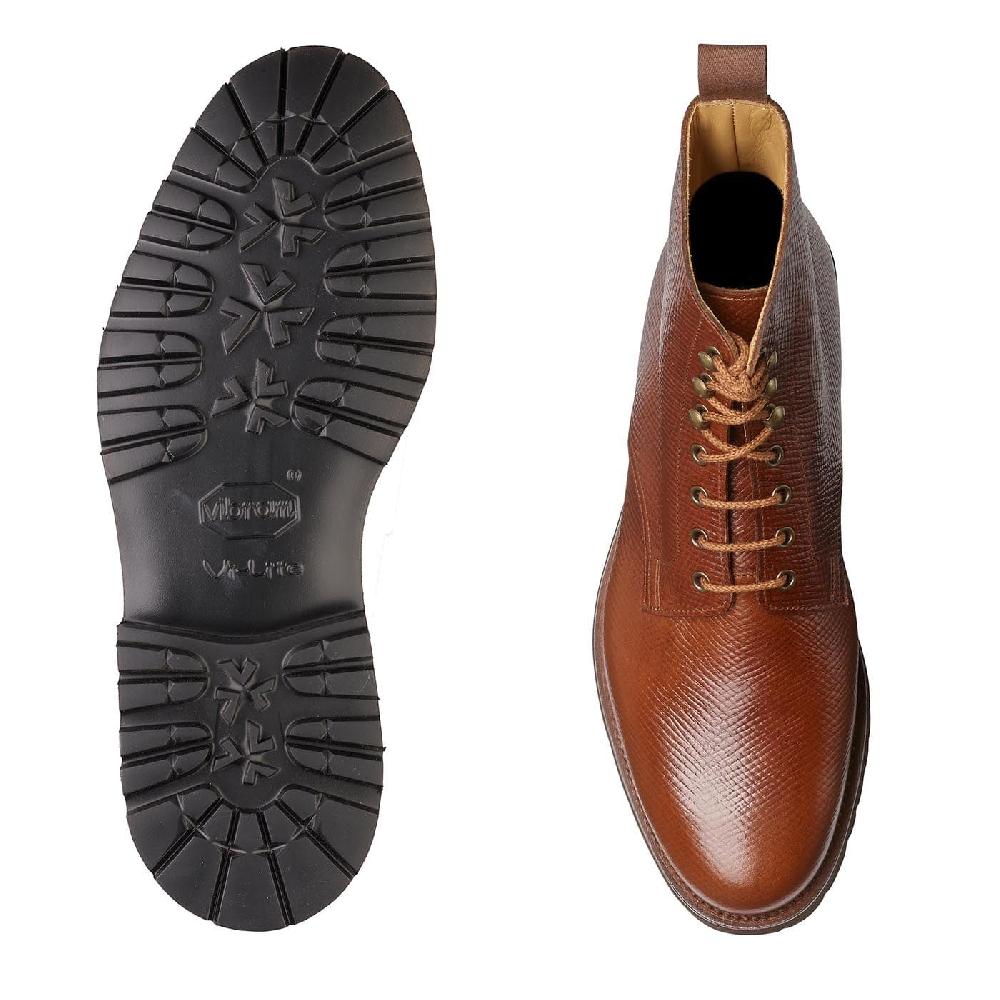 Crockett & Jones Lorna Walnut Hatch Grain