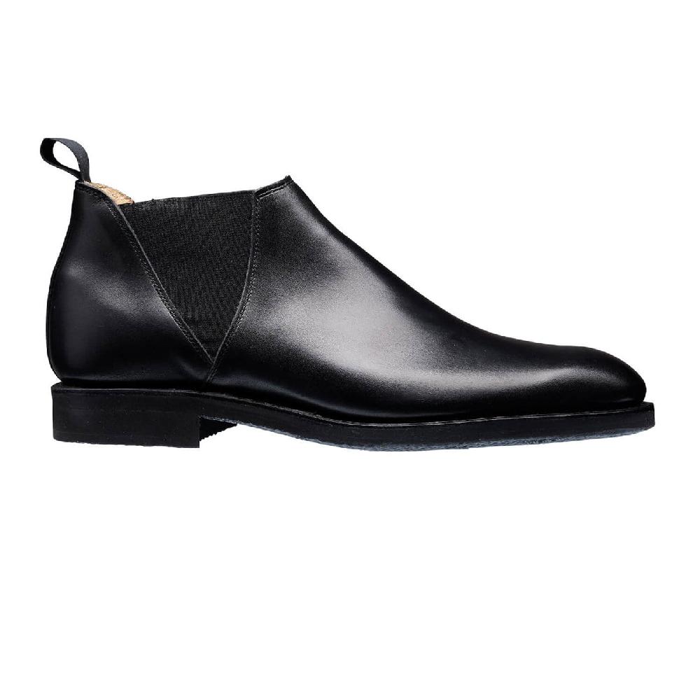 Crockett & Jones Lottie Black Wax Calf