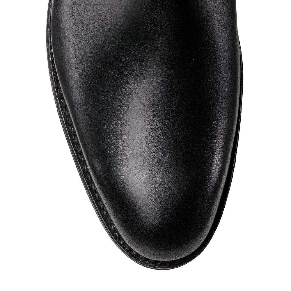 Crockett & Jones Lottie Black Wax Calf