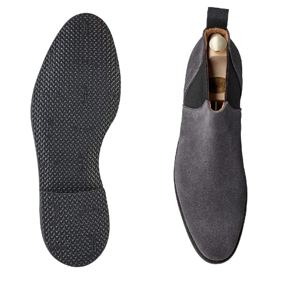 Crockett & Jones Lottie Shark Grey Suede