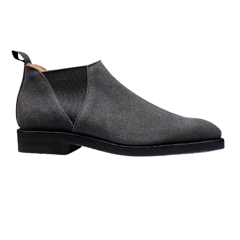 Crockett & Jones Lottie Shark Grey Suede