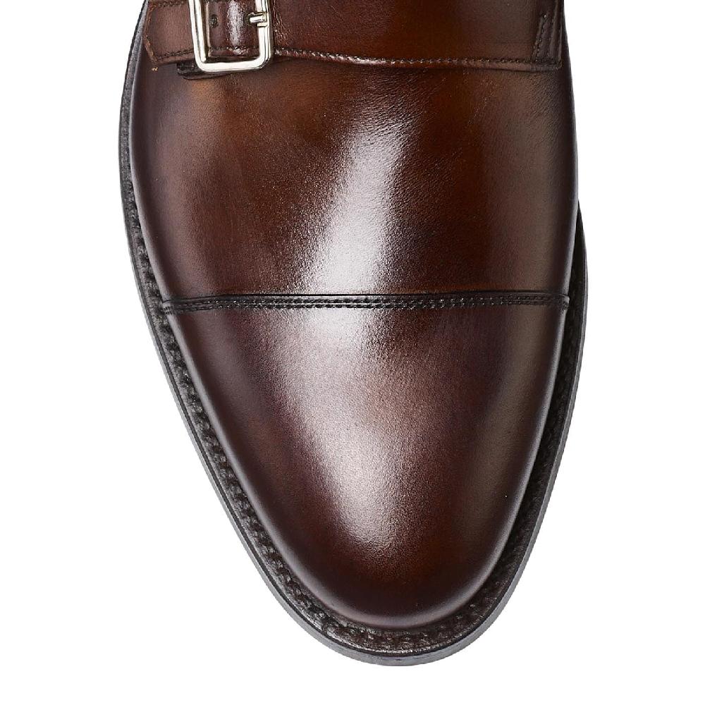 Crockett & Jones Lowndes 4 Dark Brown Burnished Calf