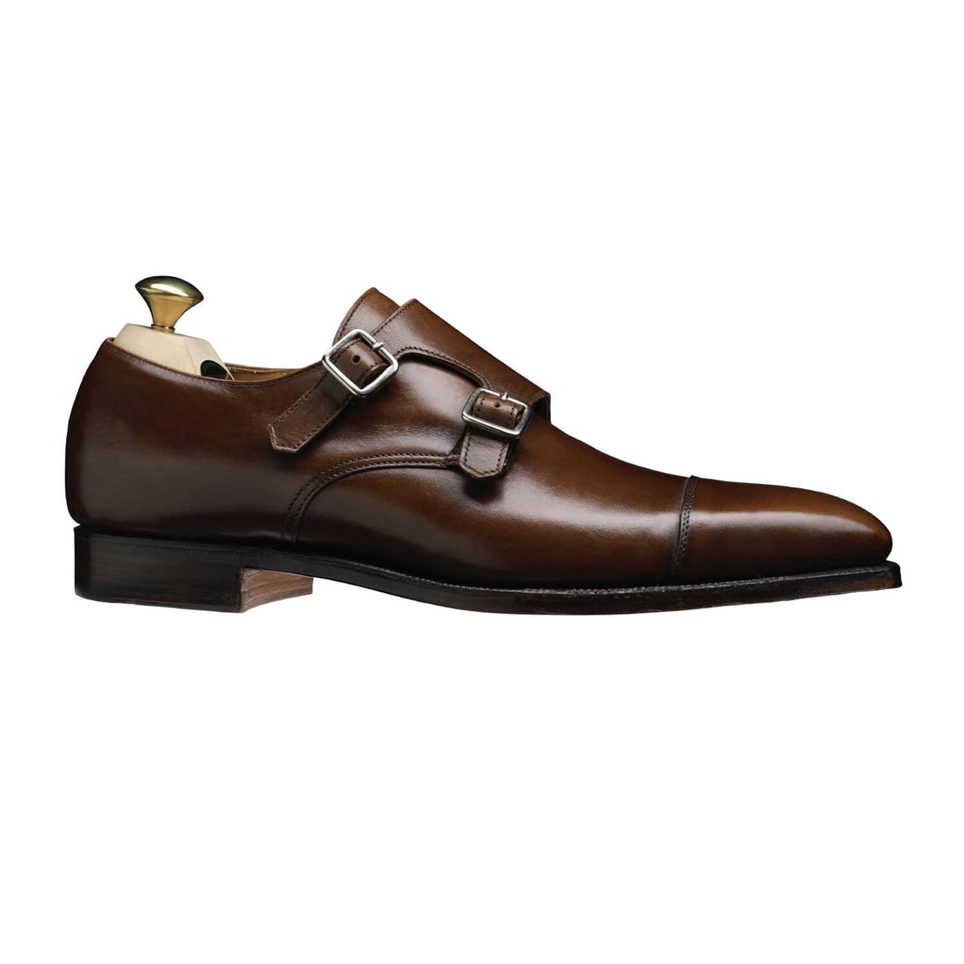 Crockett & Jones Lowndes Dark Brown Burnished Calf