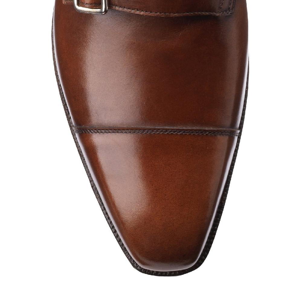 Crockett & Jones Lowndes Dark Brown Burnished Calf