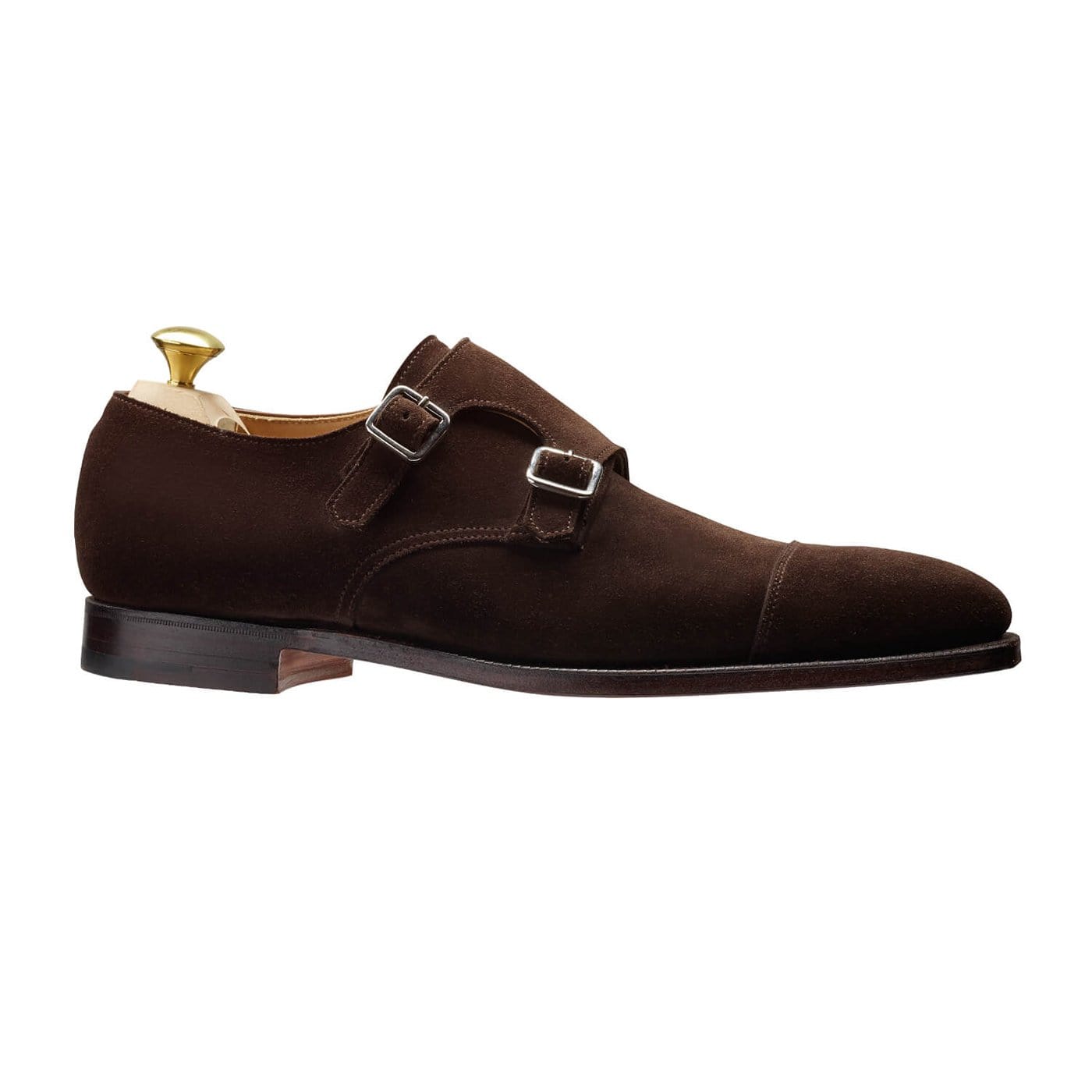 Crockett & Jones Lowndes Espresso Calf Suede