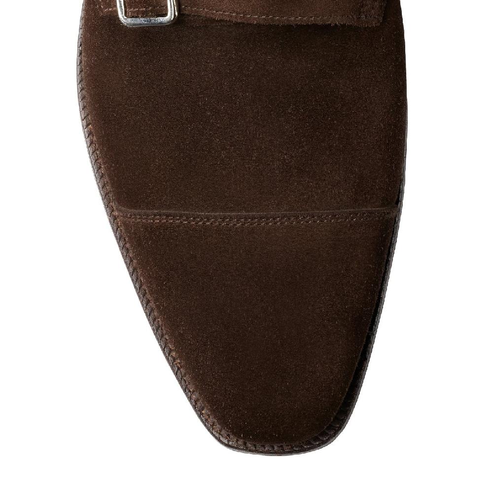 Crockett & Jones Lowndes Espresso Calf Suede