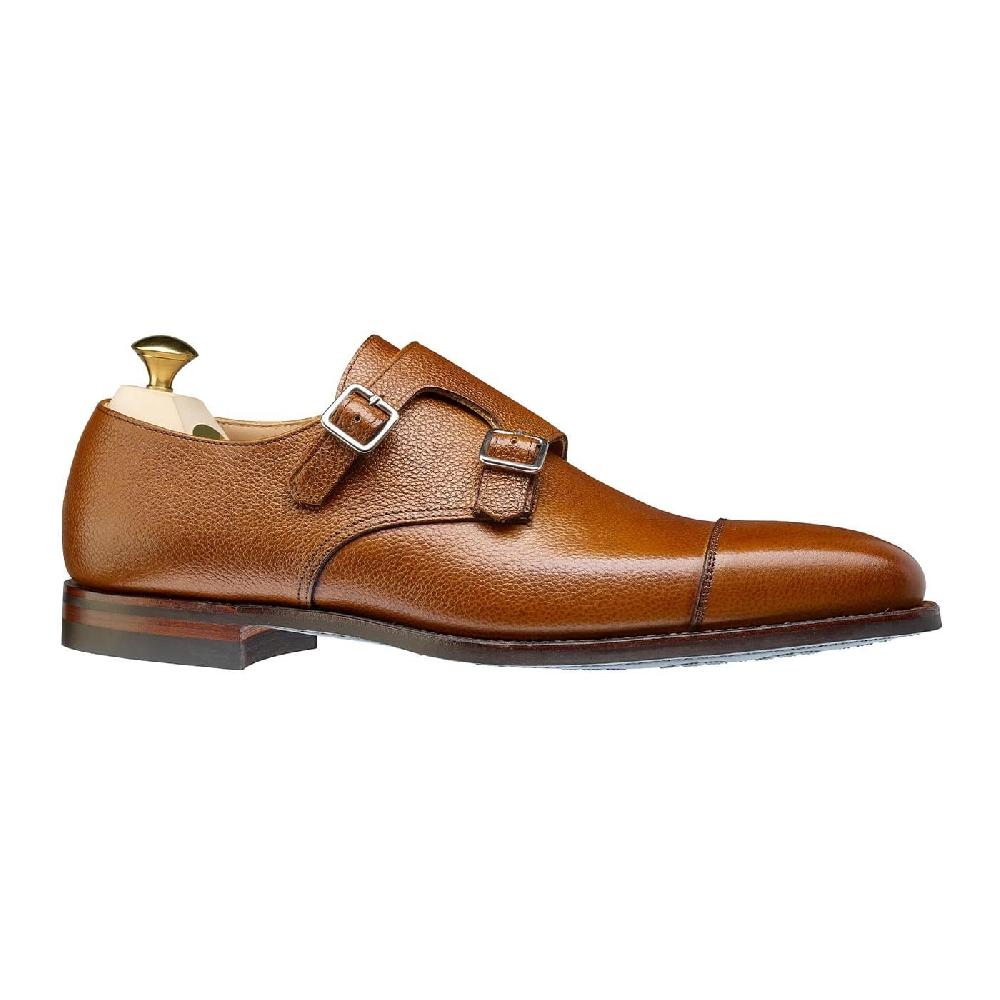 Crockett & Jones Lowndes Tan Pebble Grain