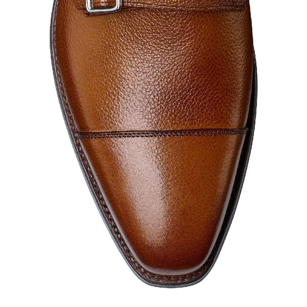 Crockett & Jones Lowndes Tan Pebble Grain