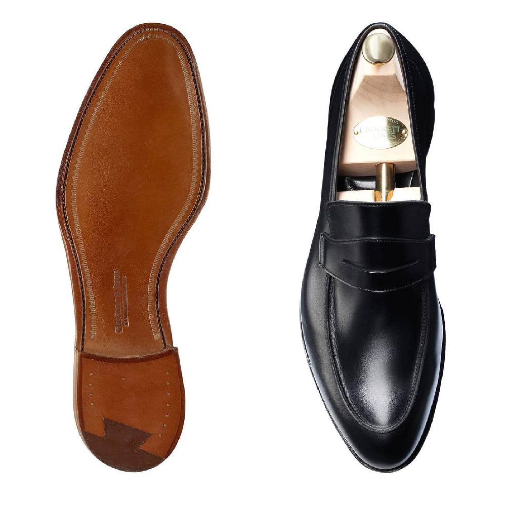Crockett & Jones Lucy Black Calf