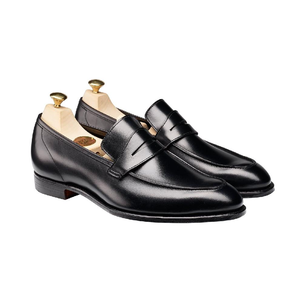 crockett & jones Lucy Black Calf