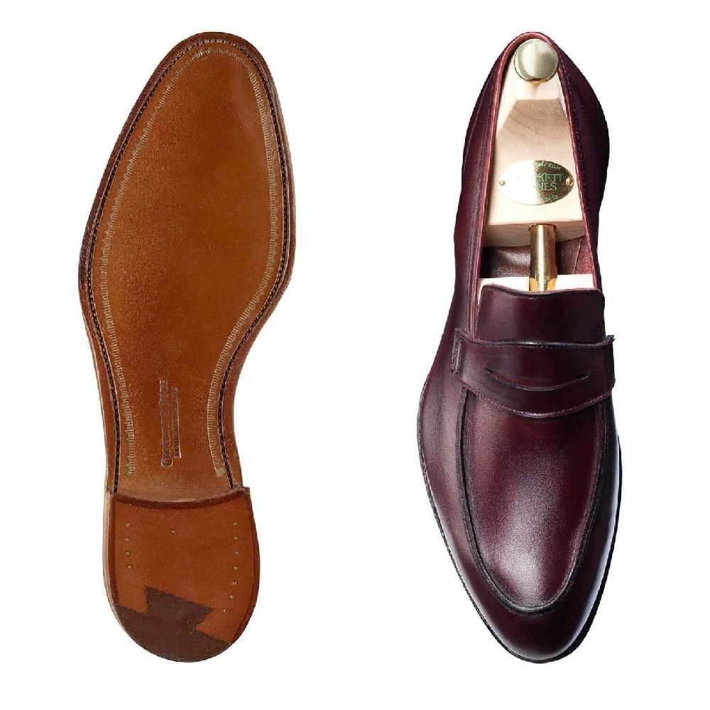Crockett & Jones Lucy Burgundy Burnished Calf