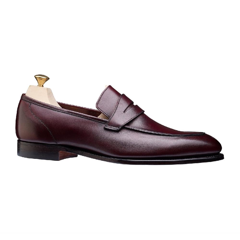 Crockett & Jones Lucy Burgundy Burnished Calf