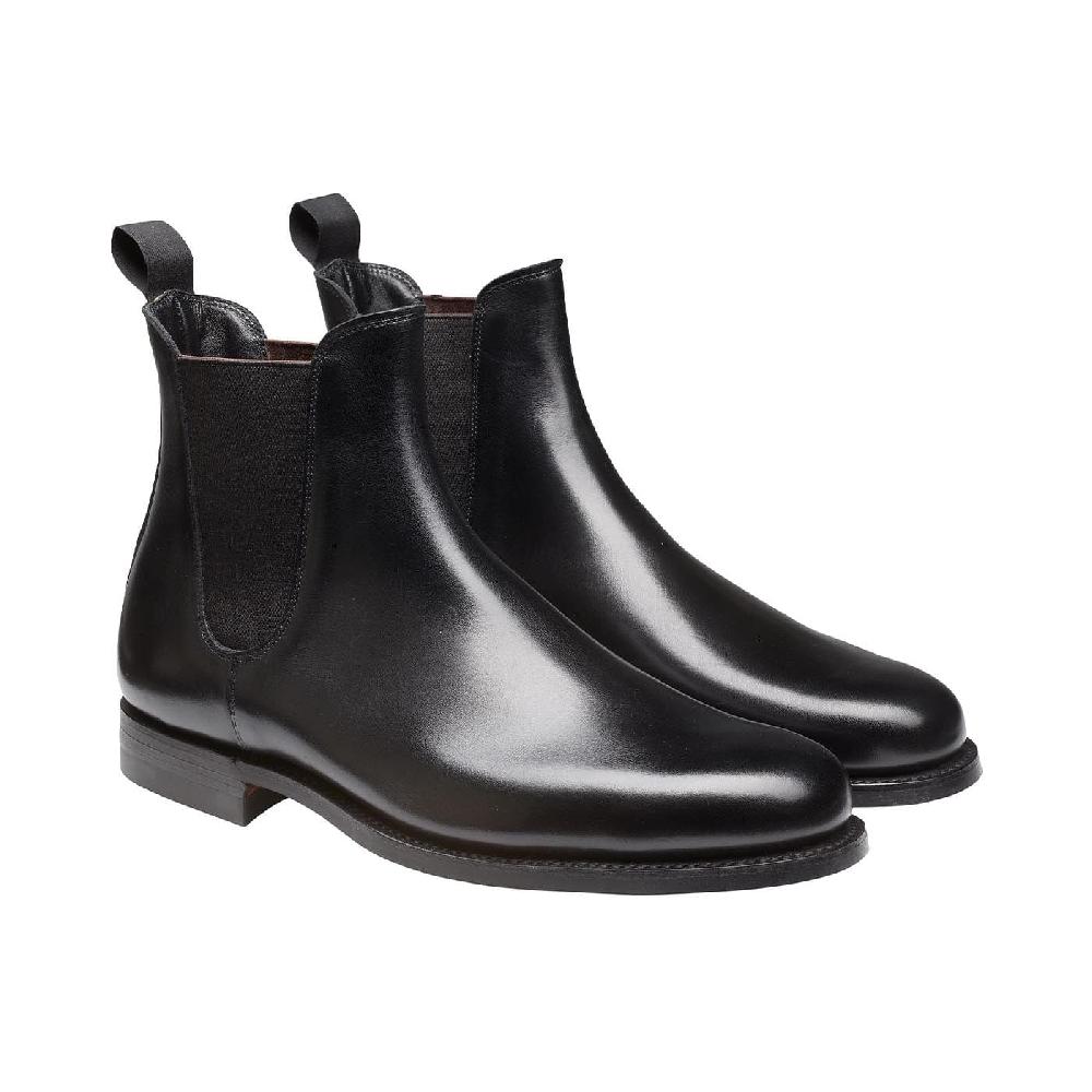 crockett & jones Margie Black Calf