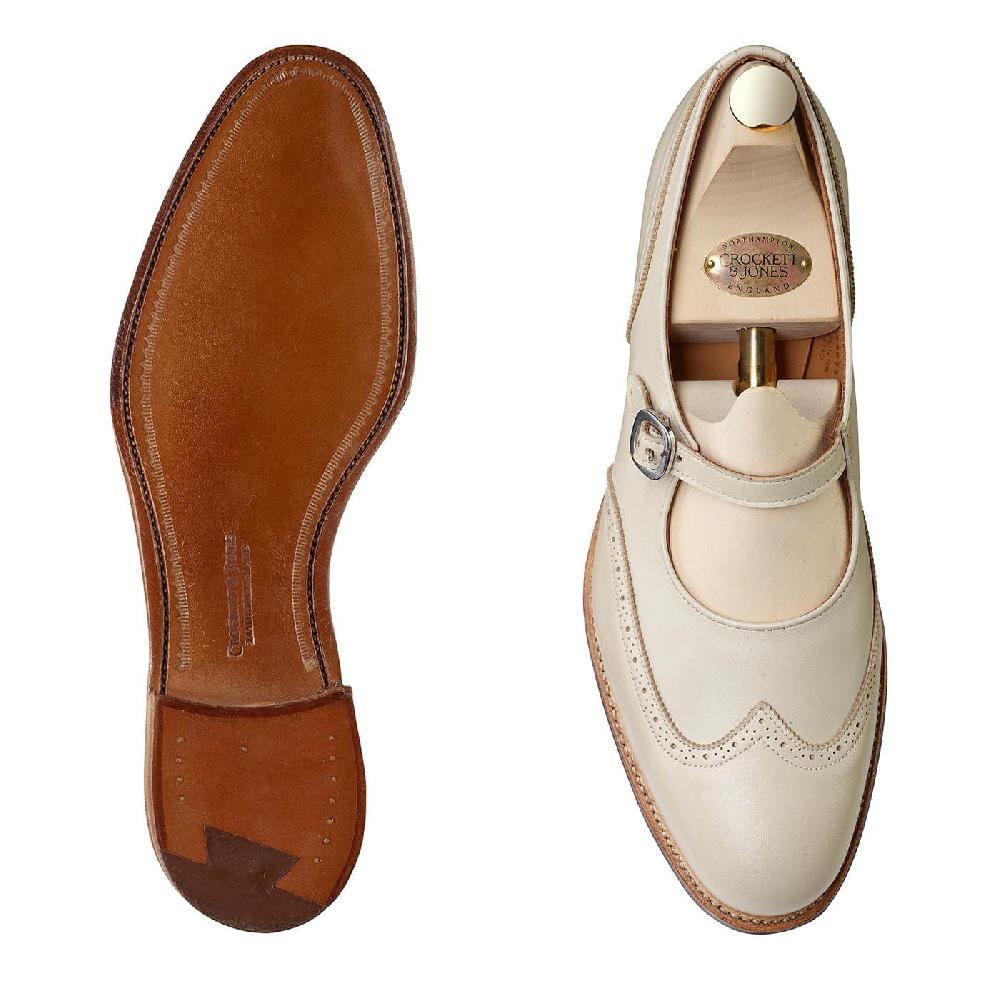 Crockett & Jones Mary Ivory Calf