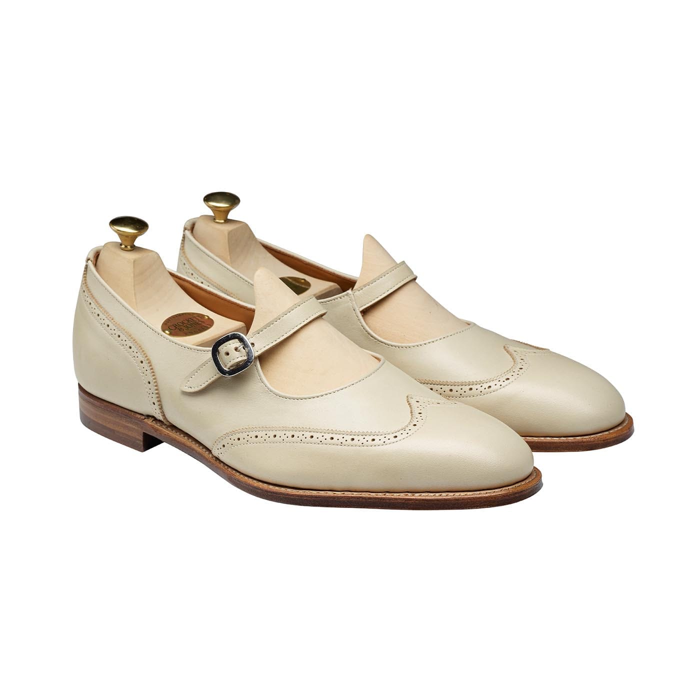 crockett & jones Mary Ivory Calf