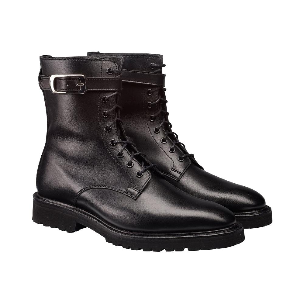 crockett & jones Molly Black Calf