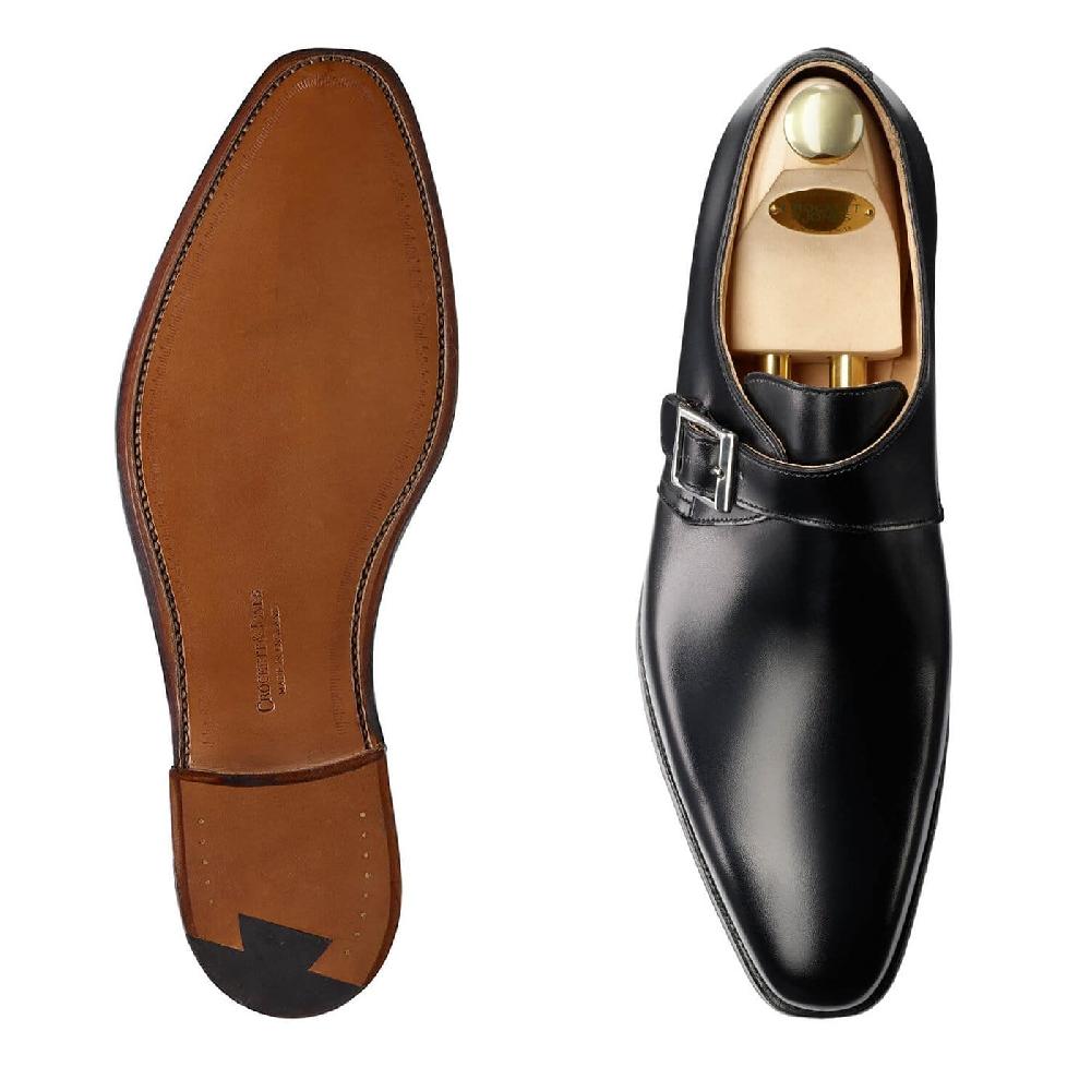 Crockett & Jones Monkton Black Calf