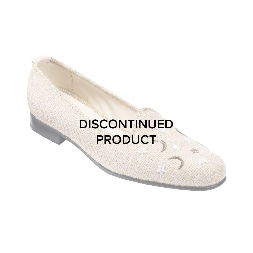 crockett & jones Moons & Stars Oatmeal Linen