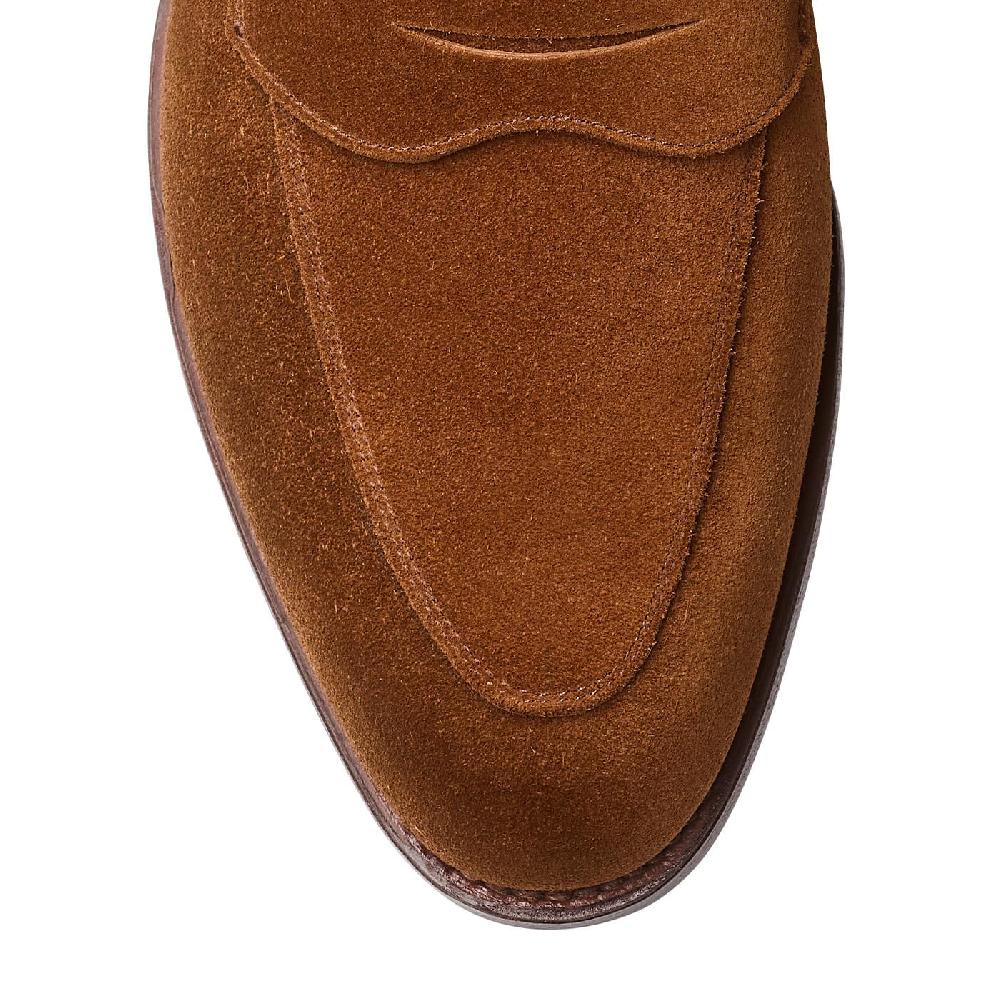 Crockett & Jones Nice Tobacco Calf Suede