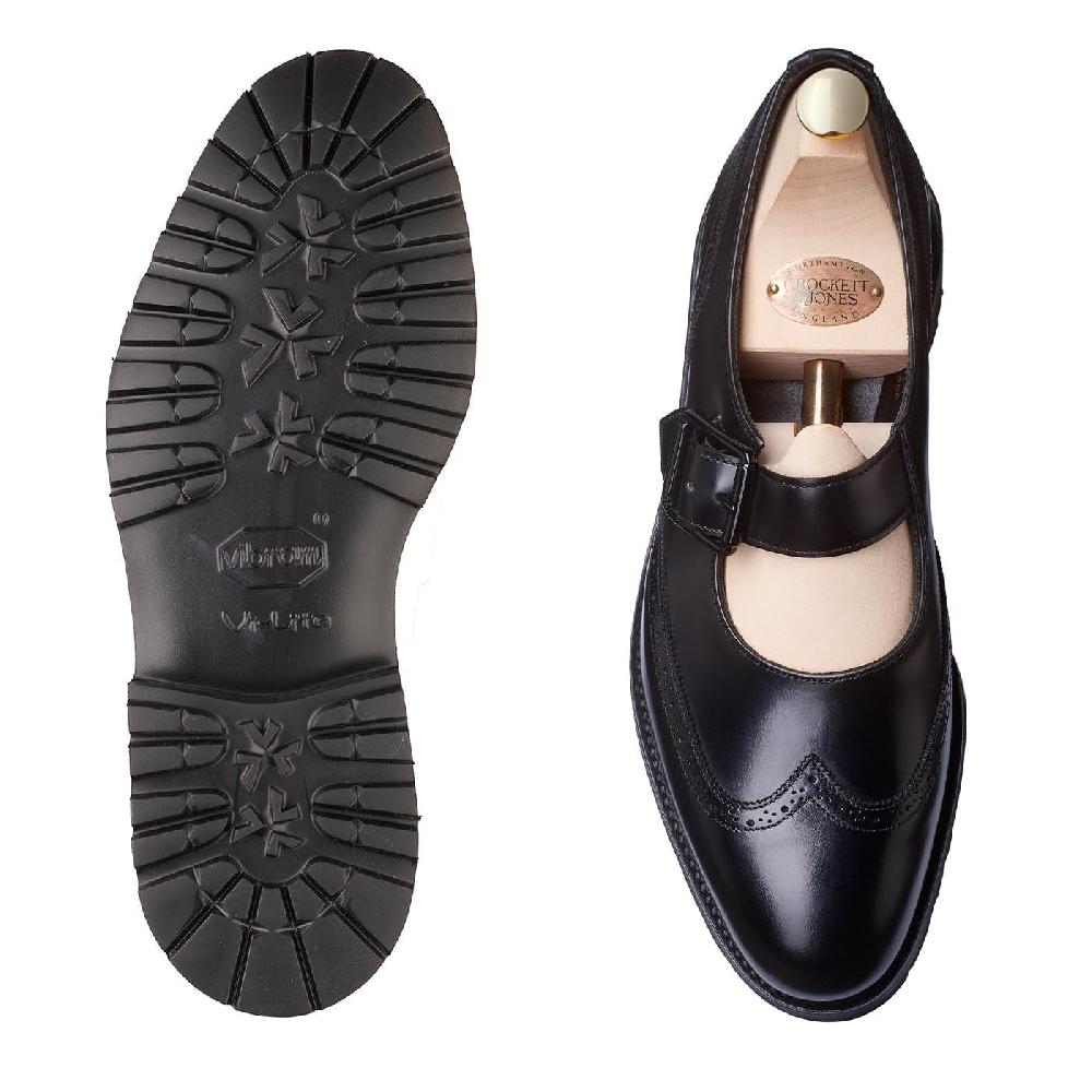 Crockett & Jones Nina Black Calf