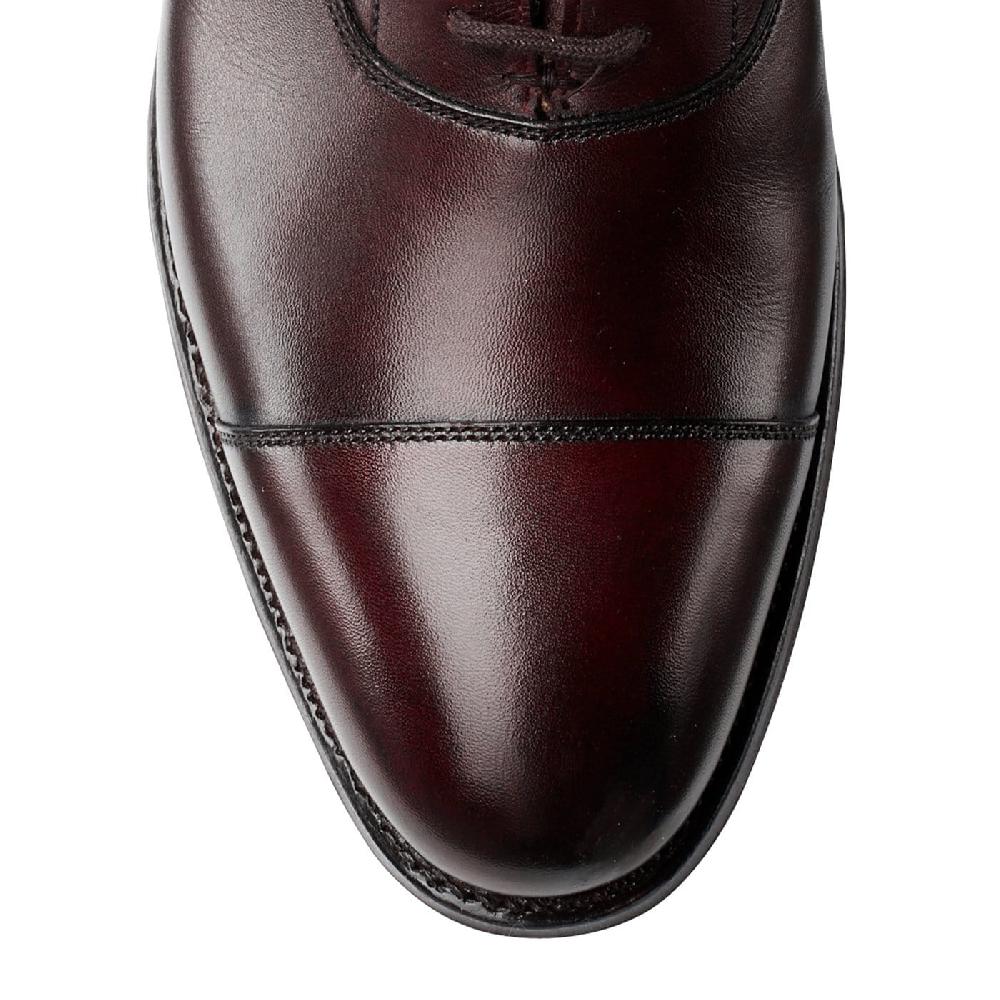 Crockett & Jones Olivia Burgundy Burnished Calf