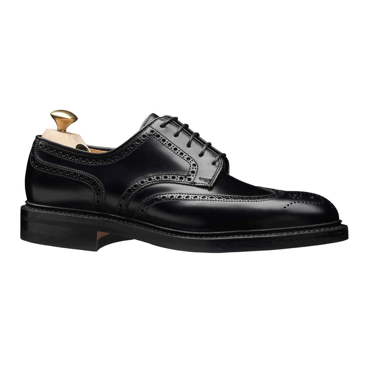Crockett & Jones Pembroke Black Cavalry Calf