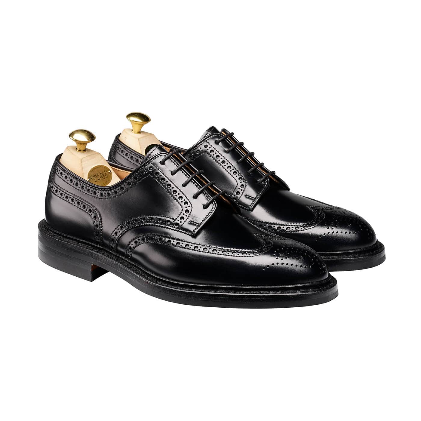 crockett & jones Pembroke Black Cavalry Calf
