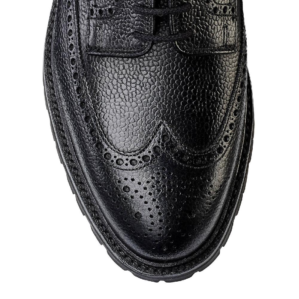 Crockett & Jones Pembroke Black Scotch Grain