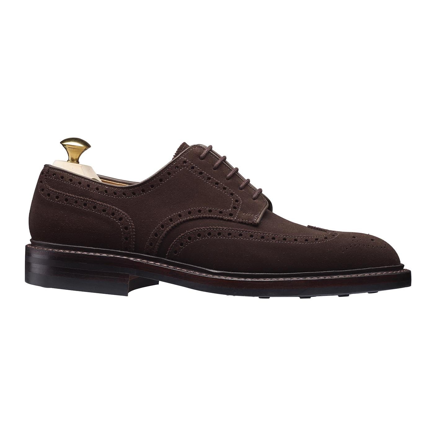Crockett & Jones Pembroke Dark Brown Suede