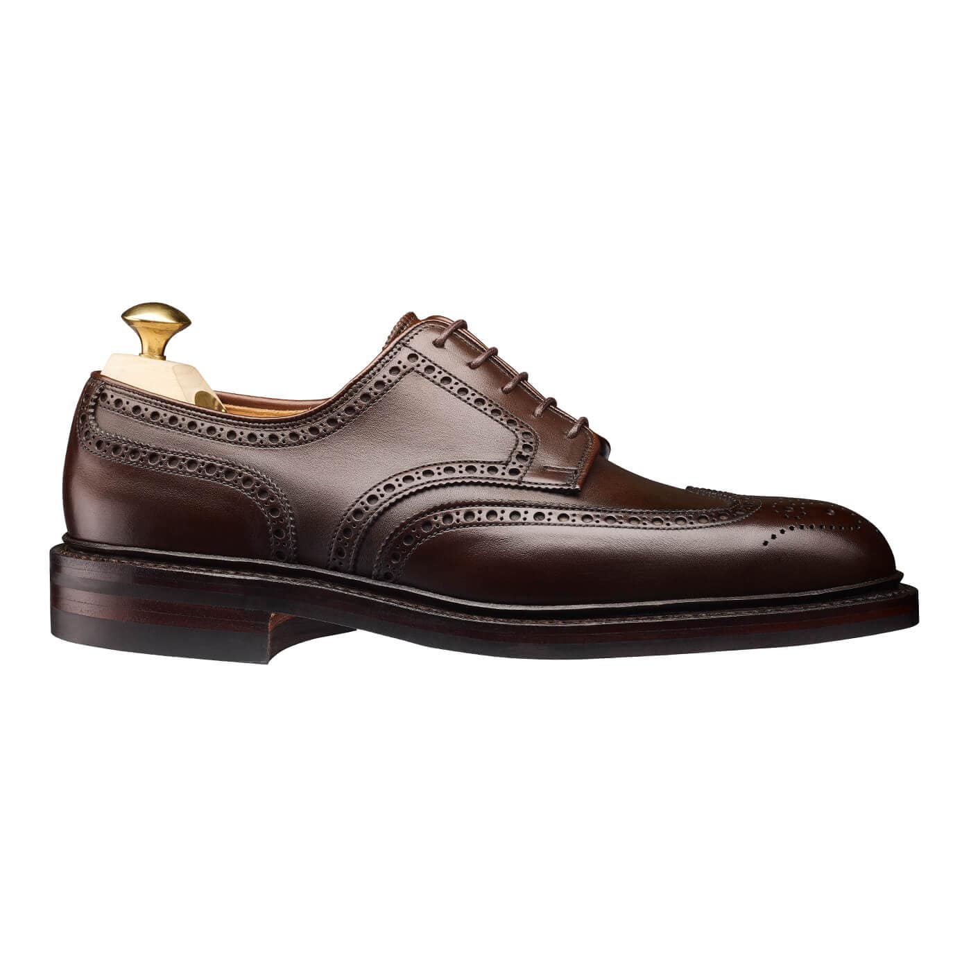 Crockett & Jones Pembroke Dark Brown Wax Calf
